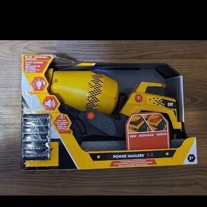 CAT Power Haulers 12" Construction Cement/Concrete Mixer Kids Vehicle Toy 3+
